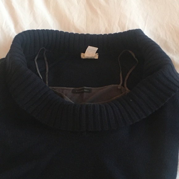 Celine chunky cashmere cowl shawl collared sweater - Picture 9 of 11